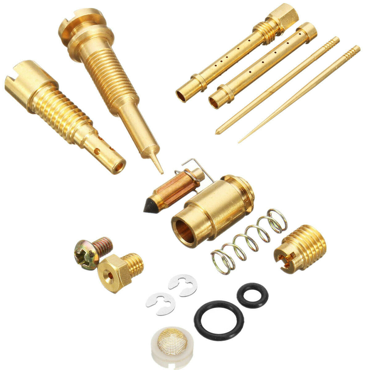 1 Set Float Valve Float Needle Parts Carburetor Repair Kit For Yamaha XT600E 3TB