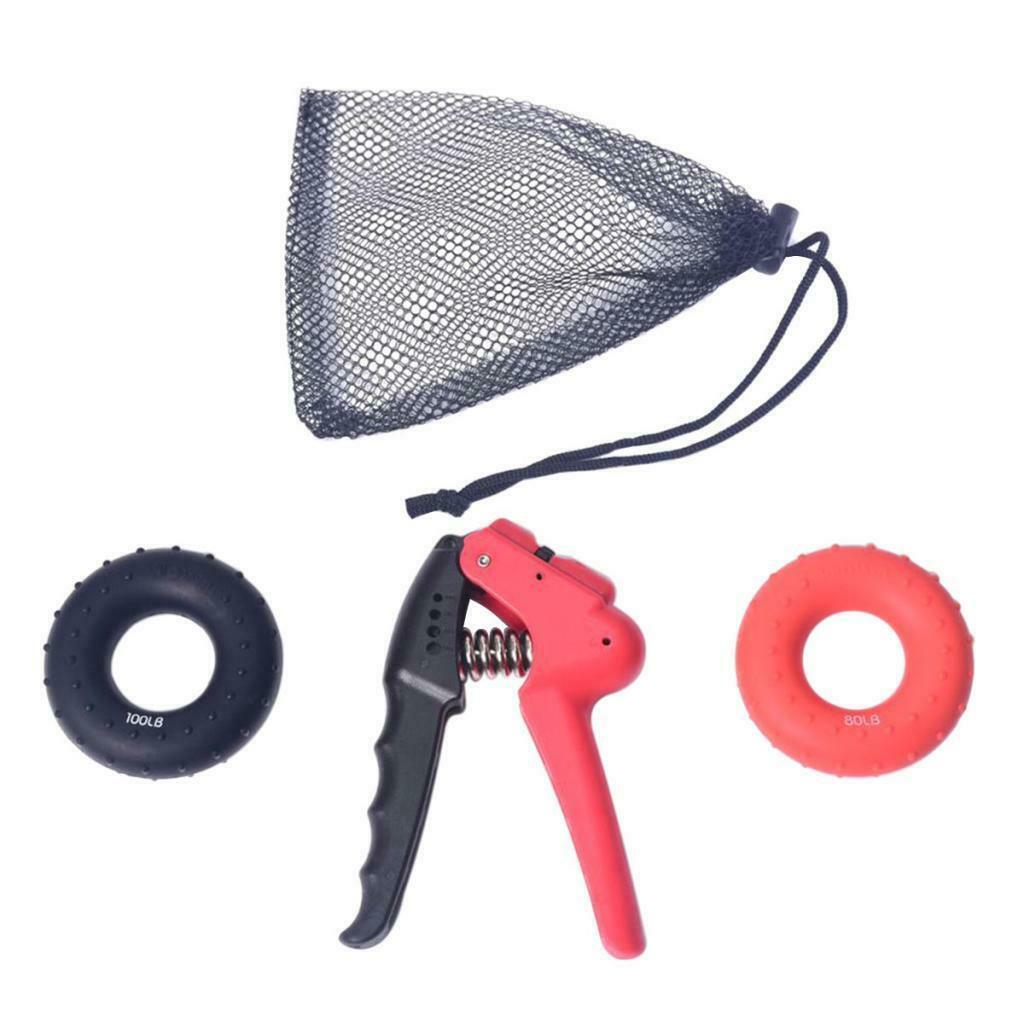 Hand Gripper Exerciser Finger Wrist Strengthener Strength Squeeze Trainer