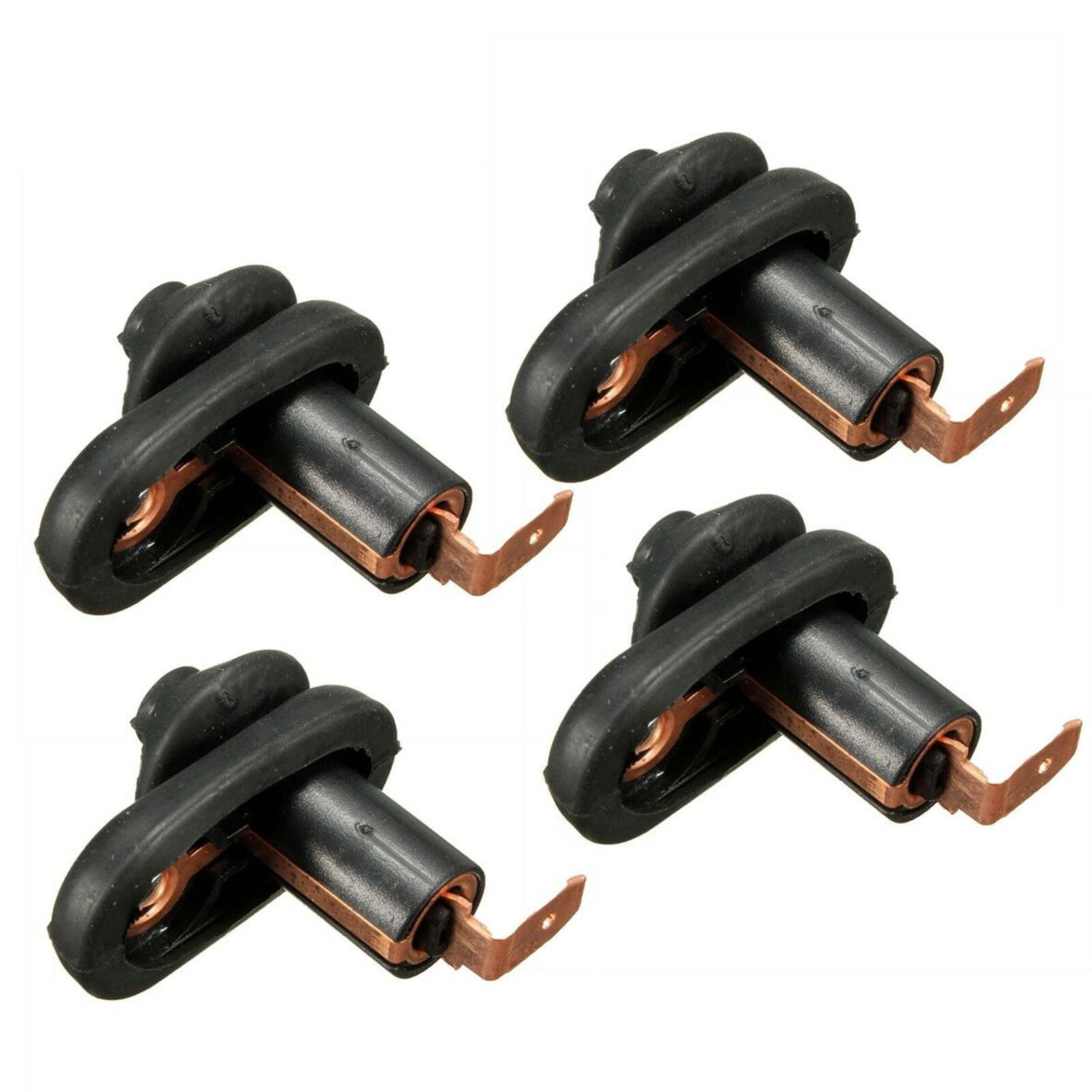 4pcs Universal Car Vehicle Interior Door Courtesy Light Lamp Switch Button Part