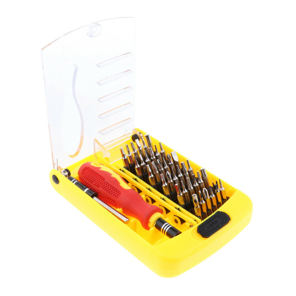 38 in 1 Precision Screwdriver Set - Compact Repair Kit for Phones, Tablets, PCs