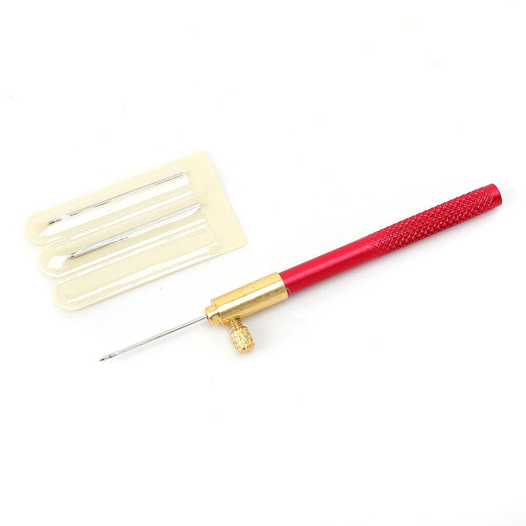 French Paris Embroidery Crochet Hook with 3 Needles For Beading Art Crafts