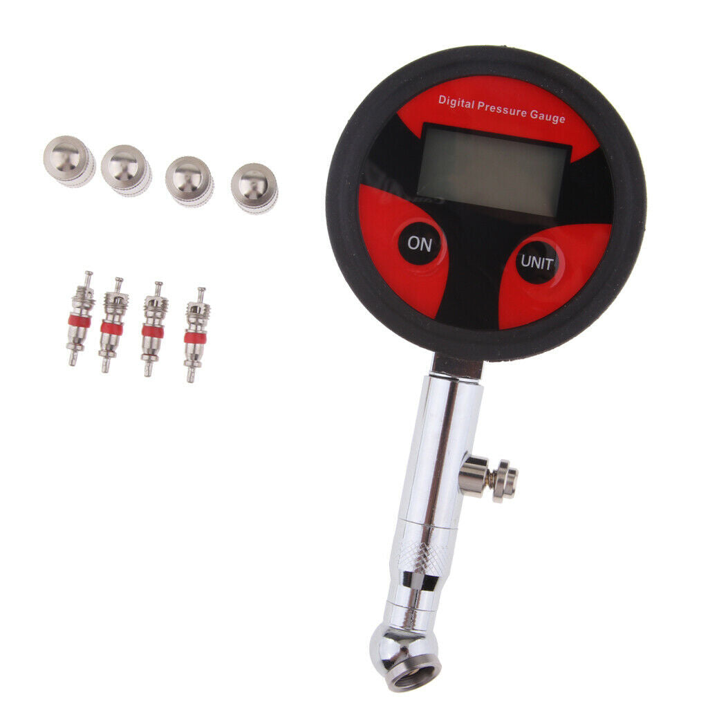 Car Truck Motorbike Tires Air Pressure Gauge Meter Vehicle Tester 0-150 PSI