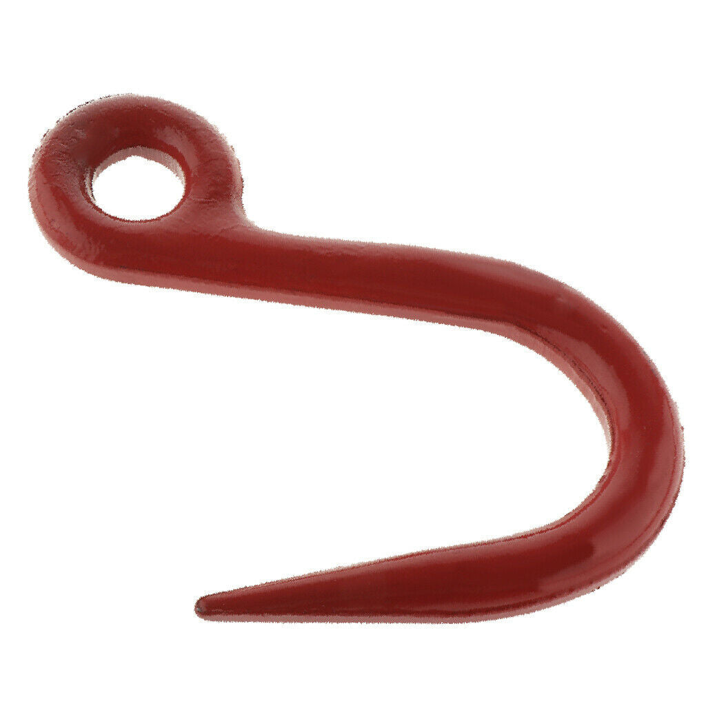 Eye Foundry Hooks Red Painted Lifting Accessory, 2204lbs Working Load