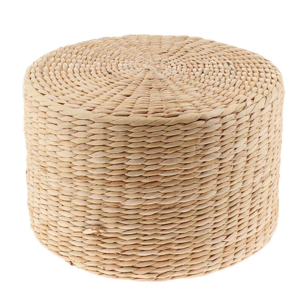 2 pieces Japanese straw pillow tatami floor pillow