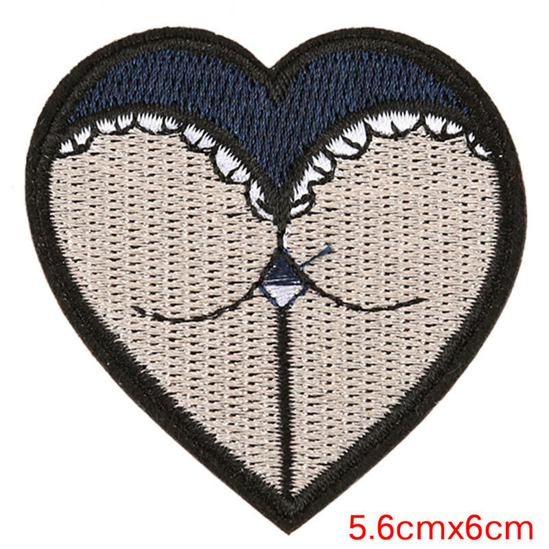 10x Embroidered Iron On Sew On Patches Set Badge Bag Fabric Applique Craf.l8
