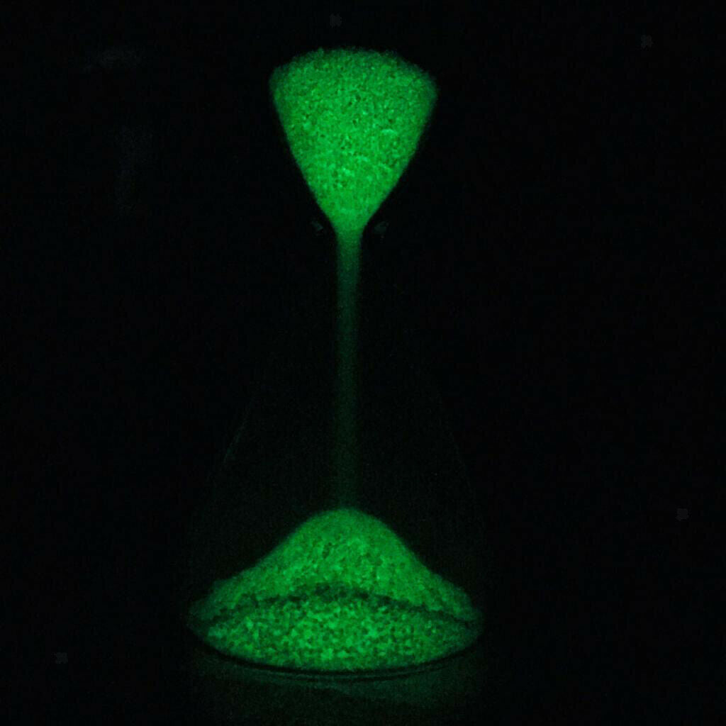 1 Minute Sand Timer Hourglass with White Sand Party Props Glow in The Dark