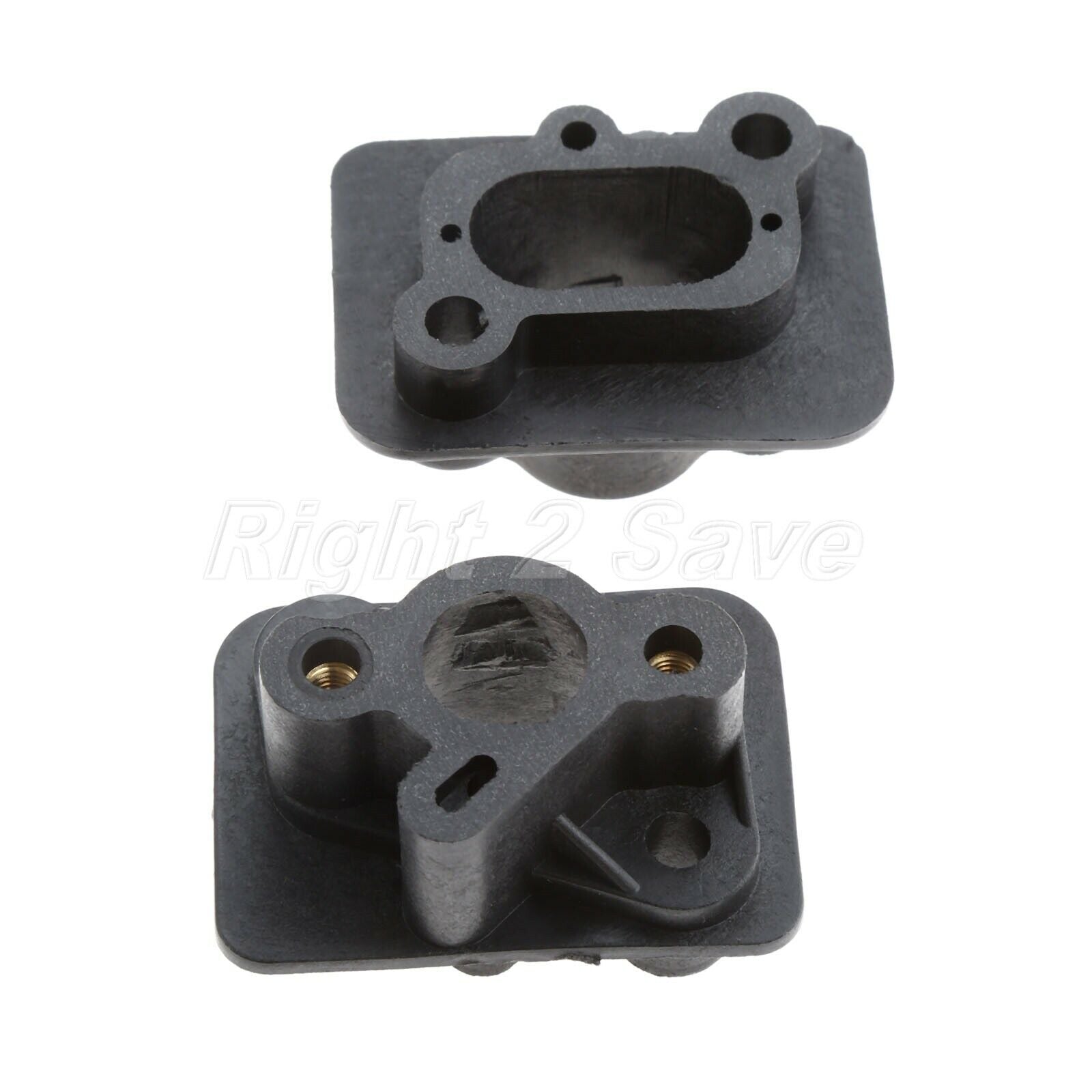 2x New Grass Trimmer Intake Manifold 40-5 43CC 52CC Brushcutter Carburetor Parts