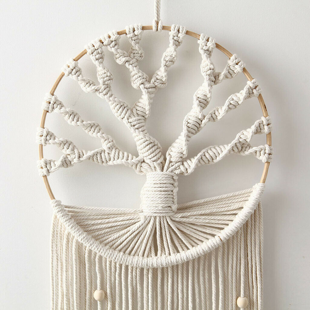 Handmade Macrame Tree of Life, Macrame Wall Hanging, Macrame Dream Catcher