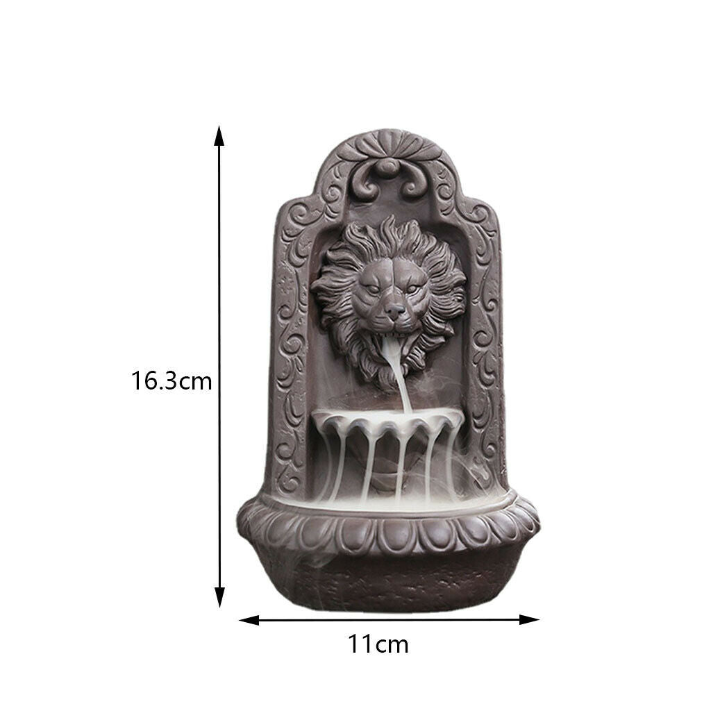 Sandalwood Incense Burner Spiritual Small Backflow Incense Holder for Yoga