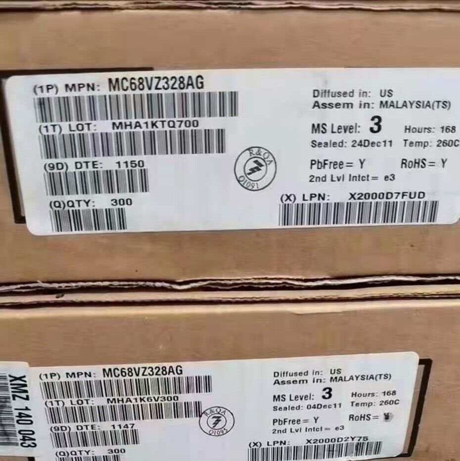 1PCS  Processor(MPU) IC FREESCALE LQFP-144(QFP-144) MC68VZ328AG MC68VZ328