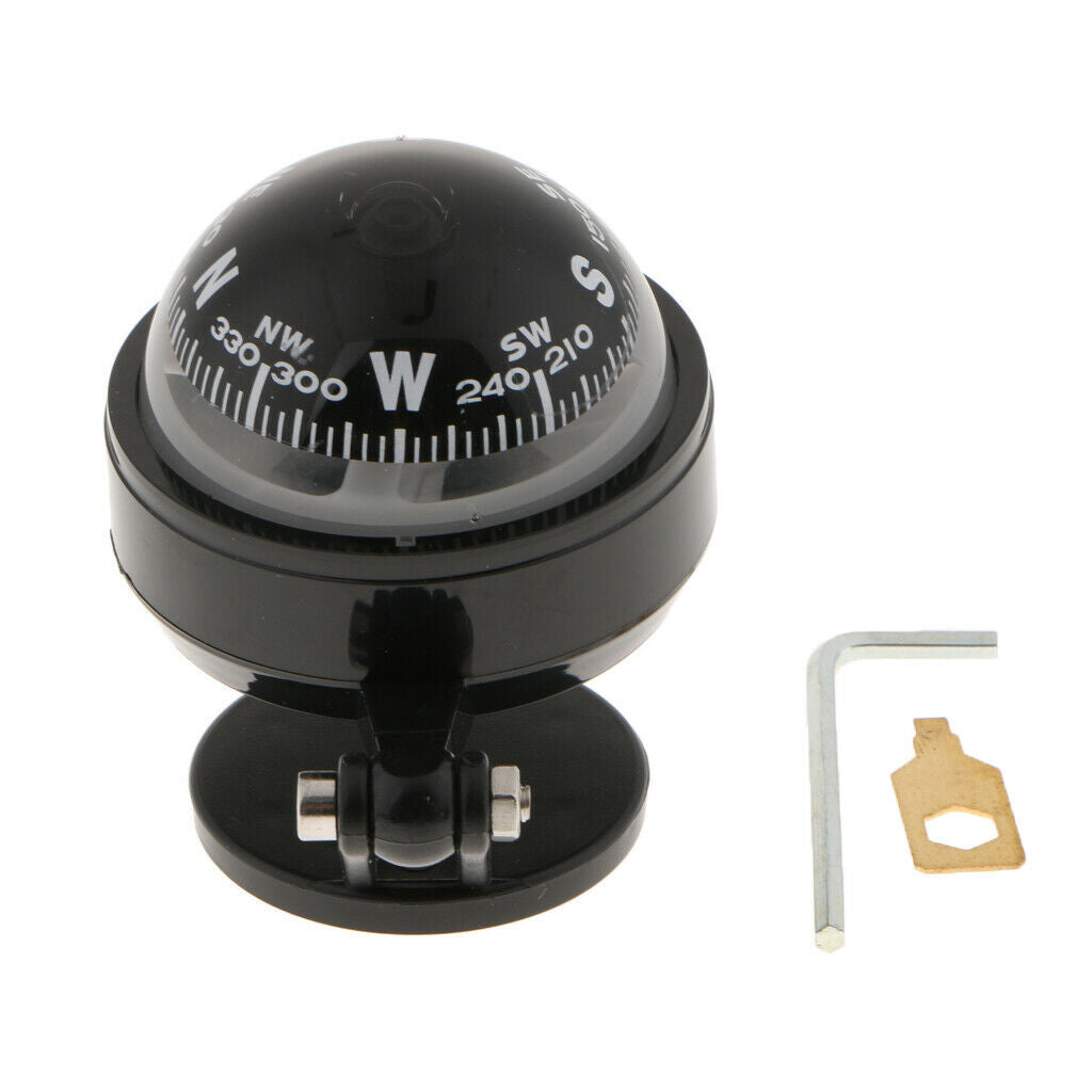 Car Dashboard Compass Navigation Direction Pointing Tour Guide Ball