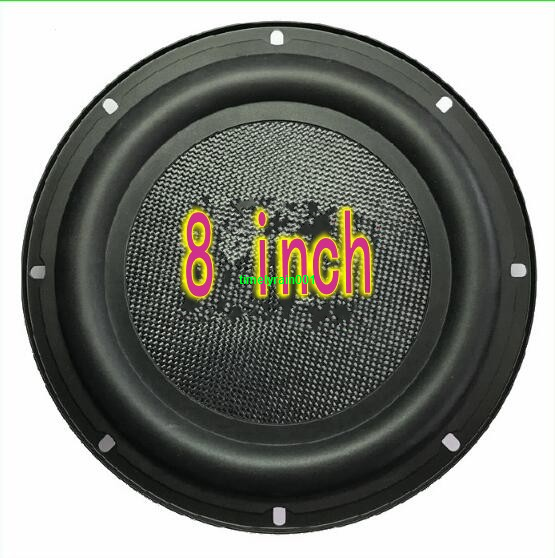 1pcs 8"inch bass radiator passive Speaker Woofer vibration basin With frame