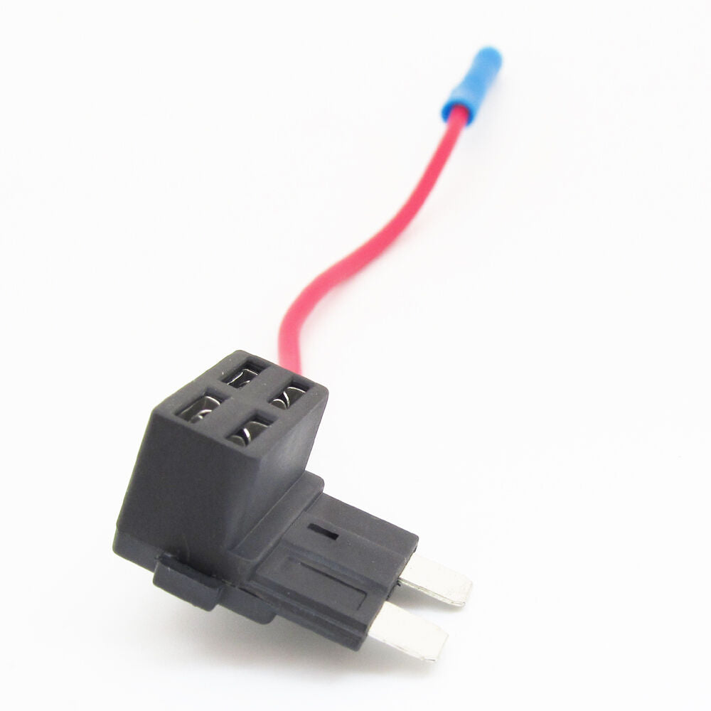 1pc M Size Add-A-Circuit Low Profile Blade Style Car Fuse Tap Holder 16AWG 1A