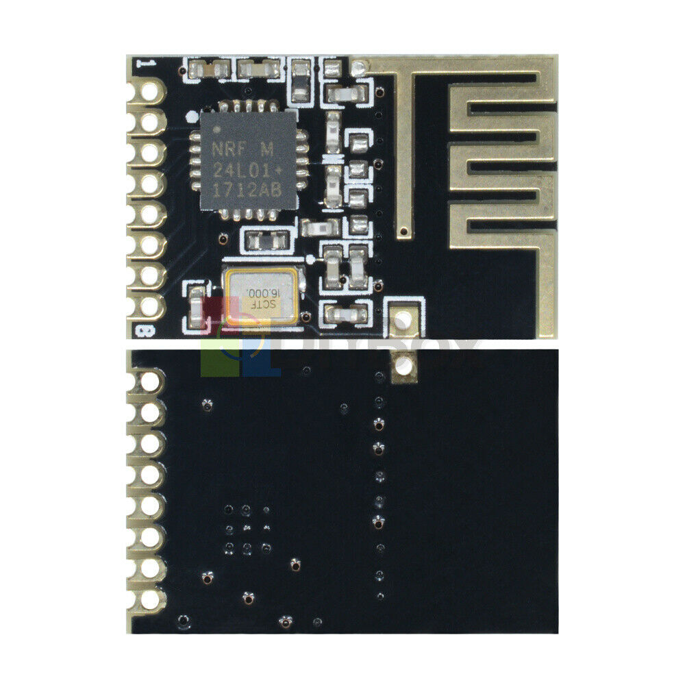5x Mini NRF24L01+ SMD 1.27MM RF Wireless Transceiver Module Small Size F Andrino
