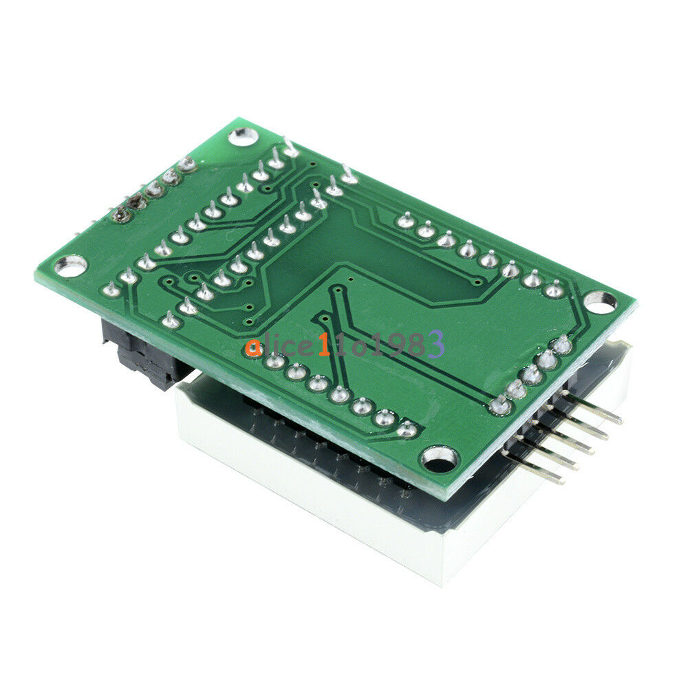 2PCS MAX7219 Dot led matrix module MCU control LED Display module for Arduino