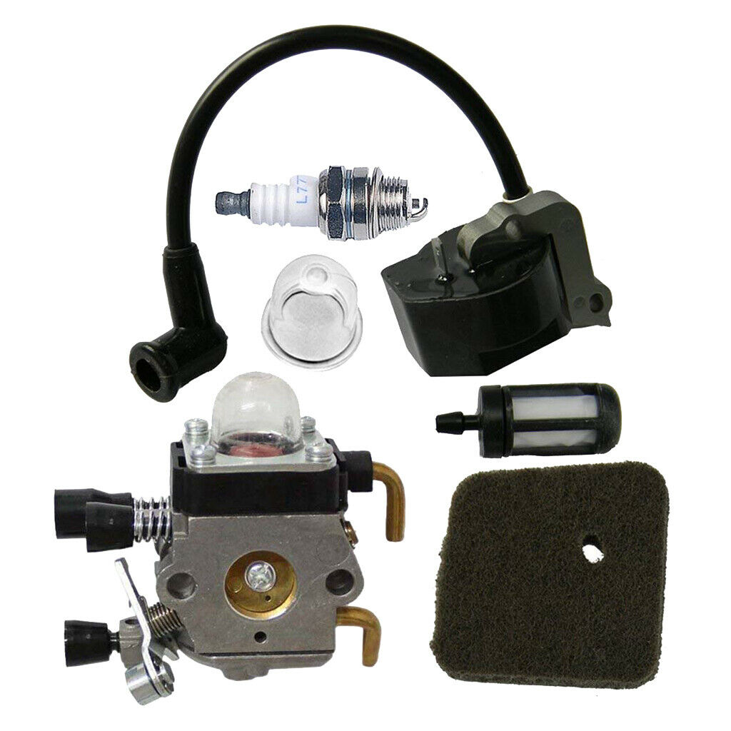 Carburetor Carb Spark Plug Replacement Fit for STIHL FS38 FS55 FC55 Chainsaw
