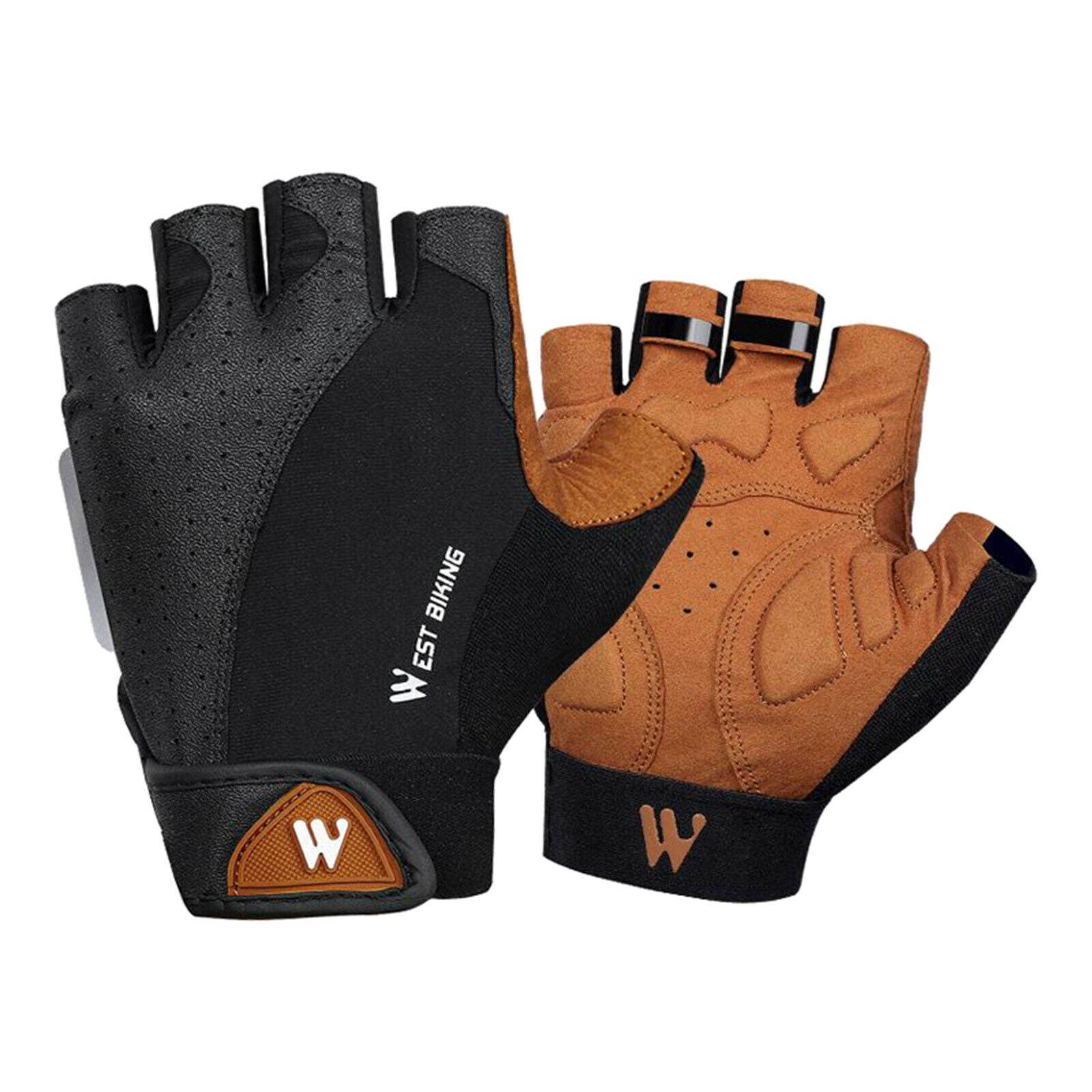 Sports Cycling Gloves Bike Bicycle Half Finger MTB Gloves 19x11cm
