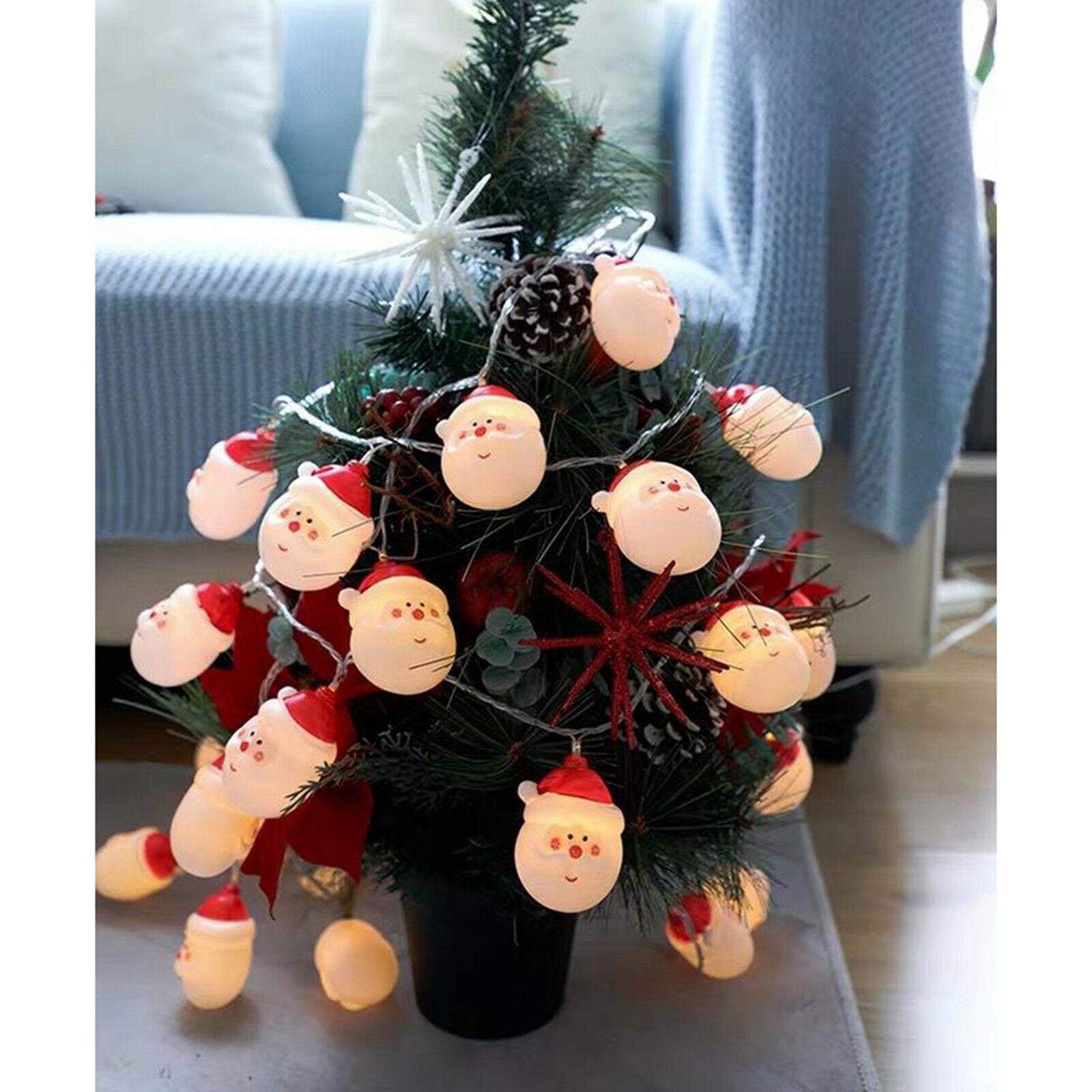 Outdoor String Light Christmas Tree Garden Hanging Lamp Home 300cm 20 Bulbs