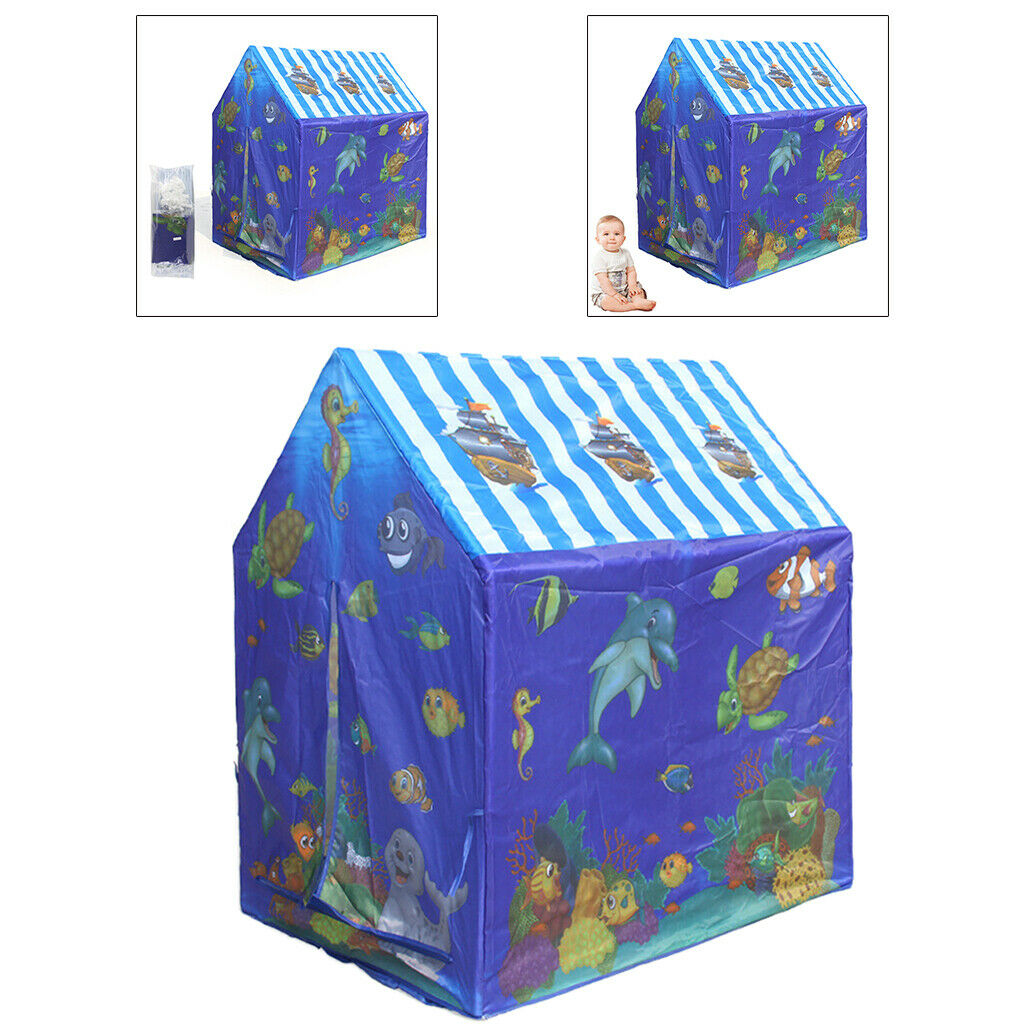 Wigwam Play Tent Outdoor Children's House Boy Girls Gift Underwater World