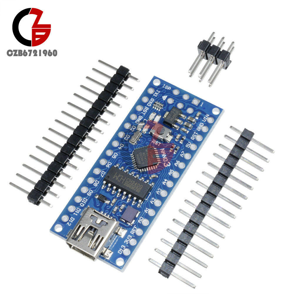 New Nano V3.0 ATmega168 CH340G mini USB compatibile Arduino NANO