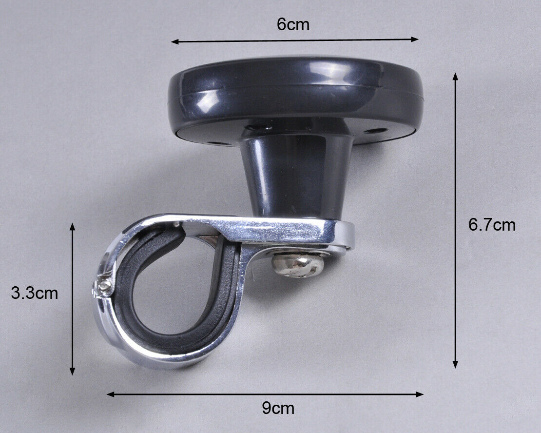 Black Car vehicle wheel steering power handle Assister Spin grip ball knob An