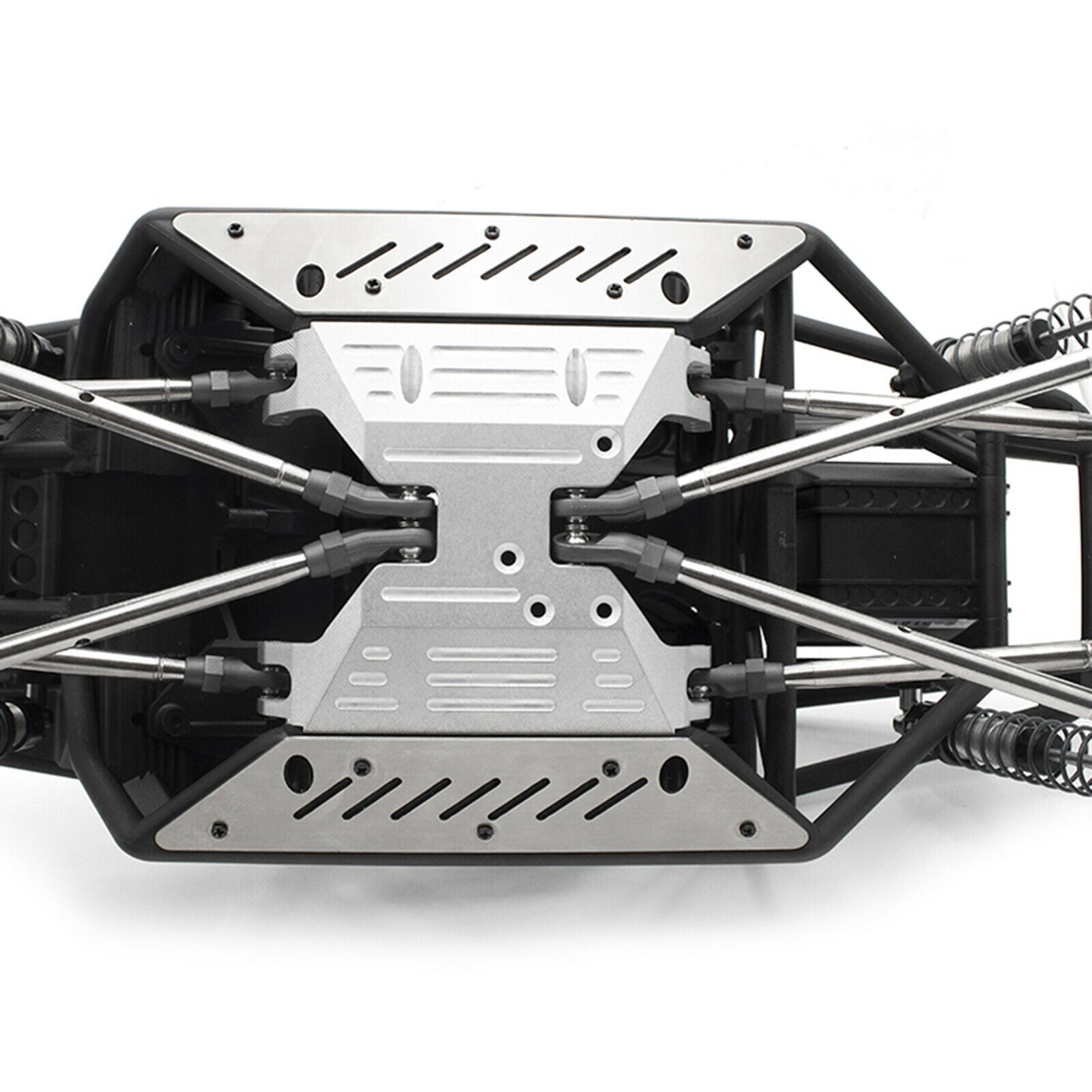 Metal Chassis Medium Gearbox Chassis Black For Axial Capra  KYX 1.9 UTB RC Car