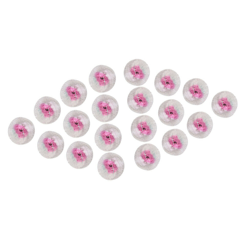 20Pcs Gas Pressure Lantern Mantles for Camping Tent Lamp Light - Pink