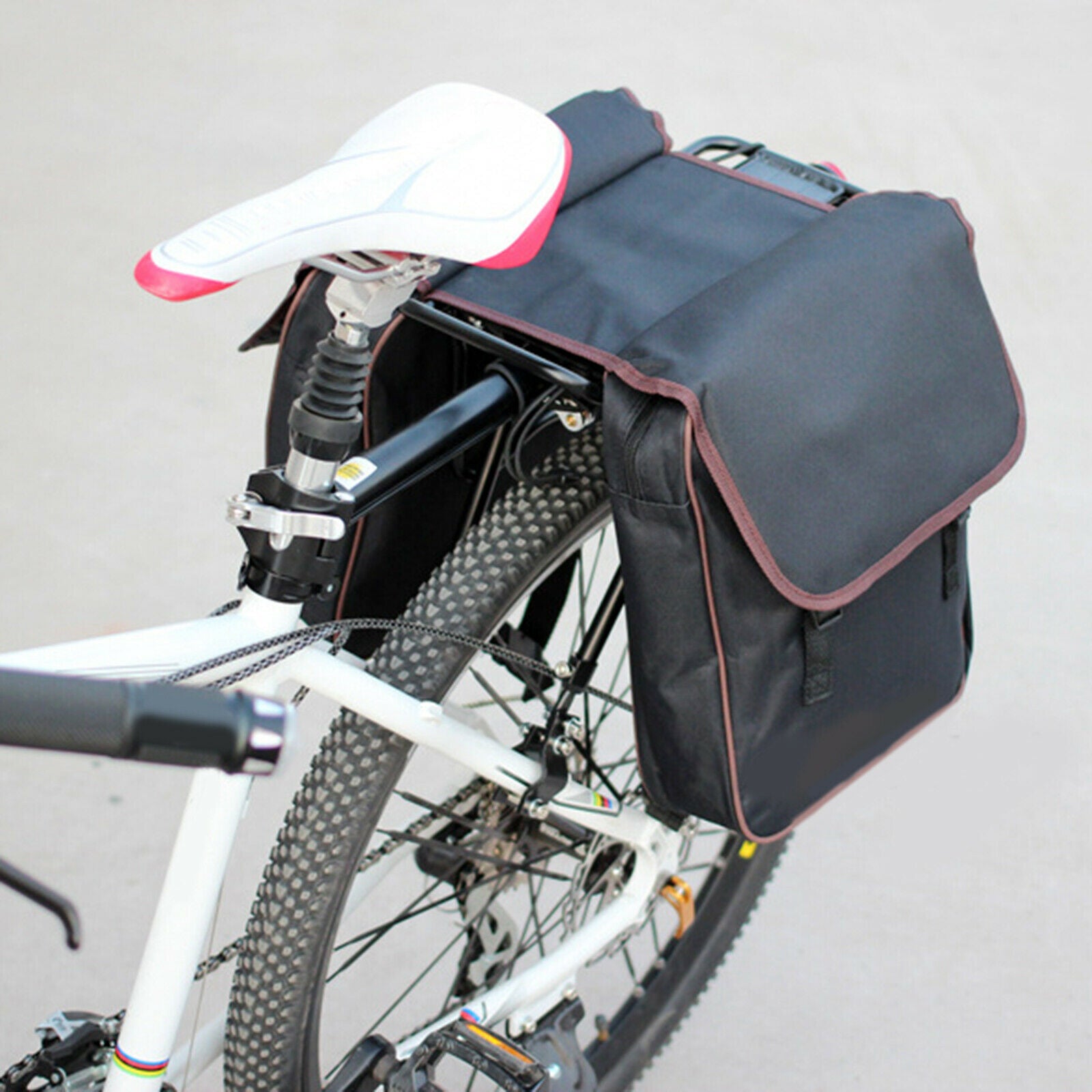 Bicycle Panniers Bag Saddle Bag Large Capacity Rear Seat Bag Bike Cargo Bag