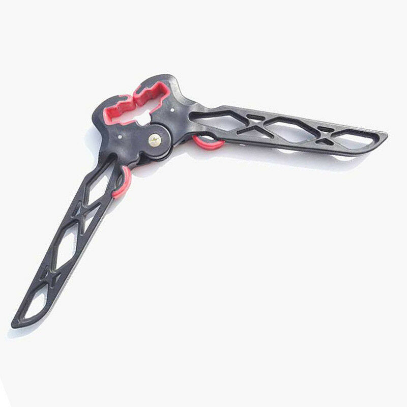 Archery Compound Bow Holder Kick Stand Legs Targets Shooting Bow Support