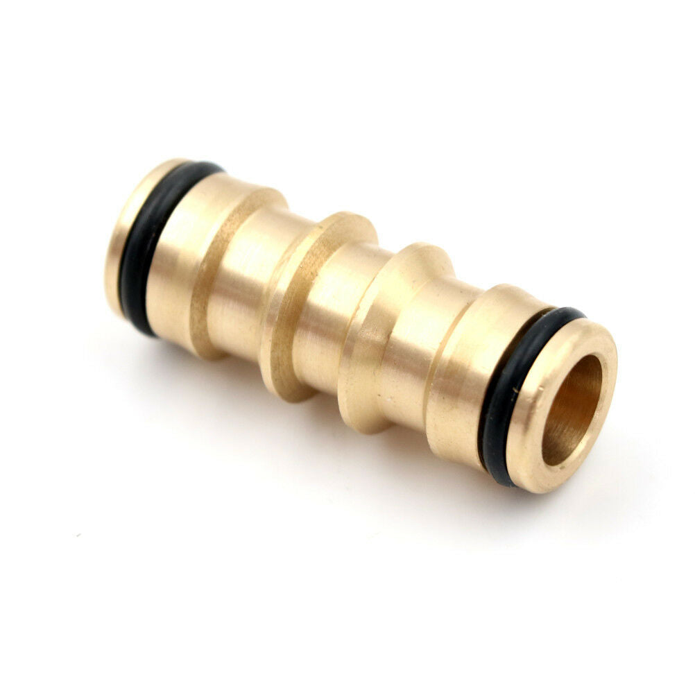 Brass Quick Hose Pipe Joint Connector Male to Male 1/2" Garden Pipe Extens.l8