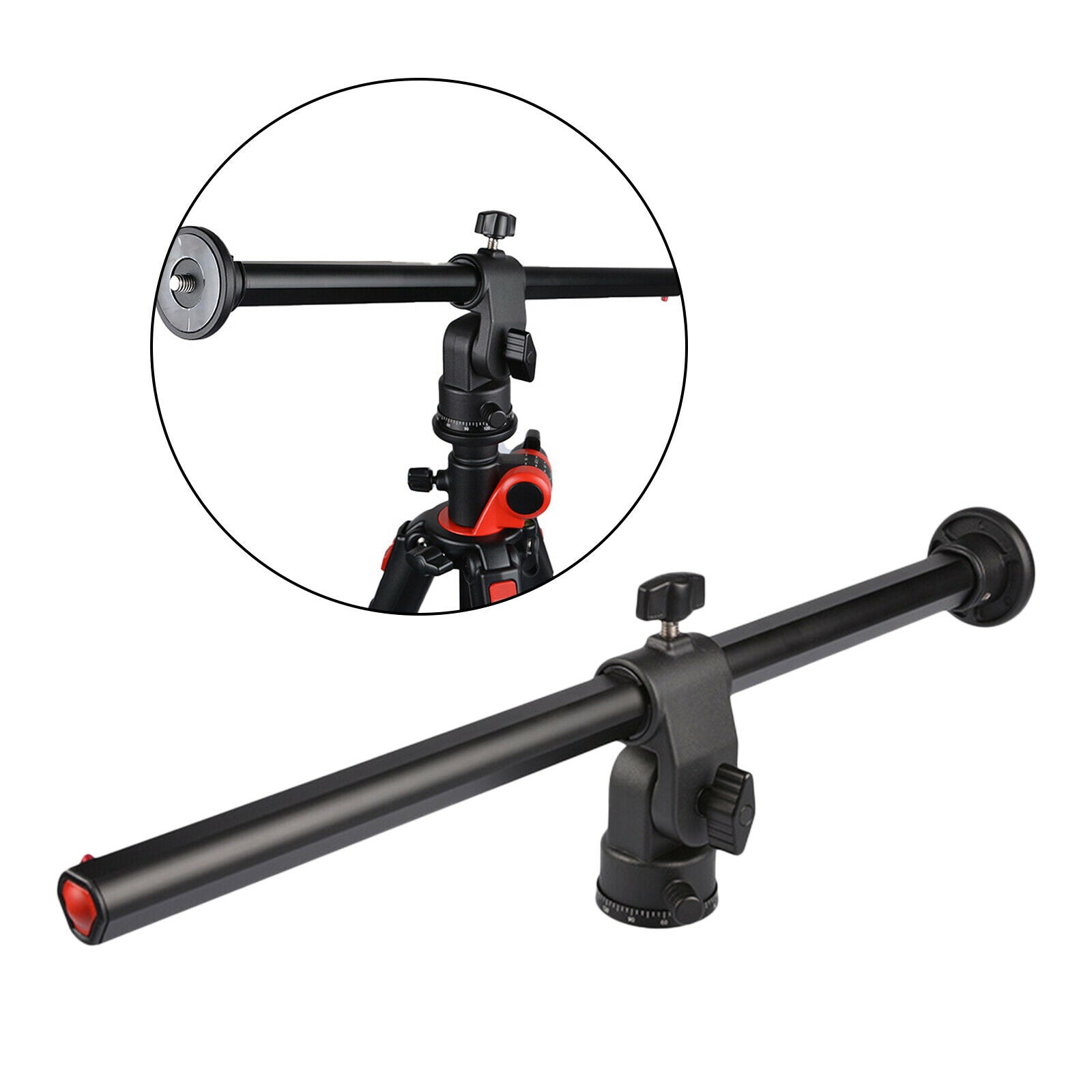 360 Rotatable Multi-Angle Tripod Center Column Boom w/ Locking System