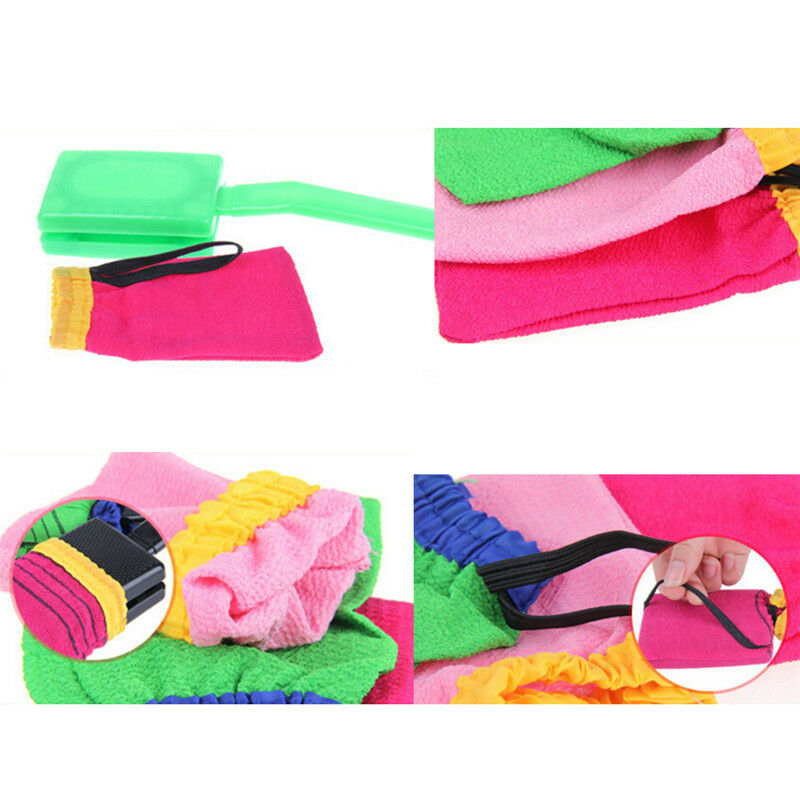 1PC Products dead skin removal scrub mitt bath glove shower spa exfoliato.l8