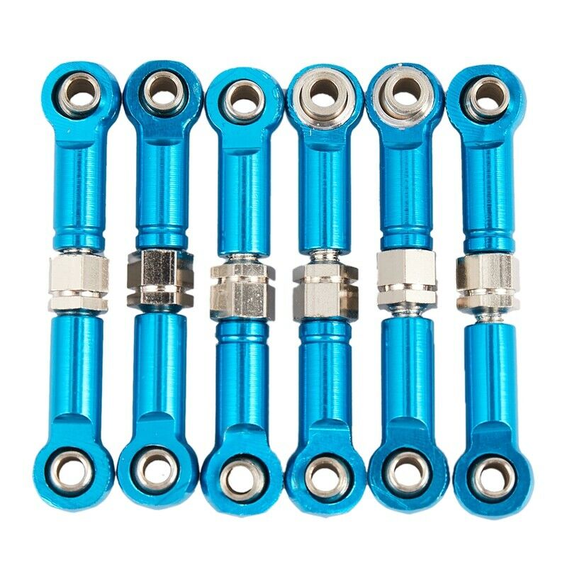 6Pcs Adjustable for Wltoys A949 A959 A969 A979 K929 Upgrade Parts Metal LinkagB9