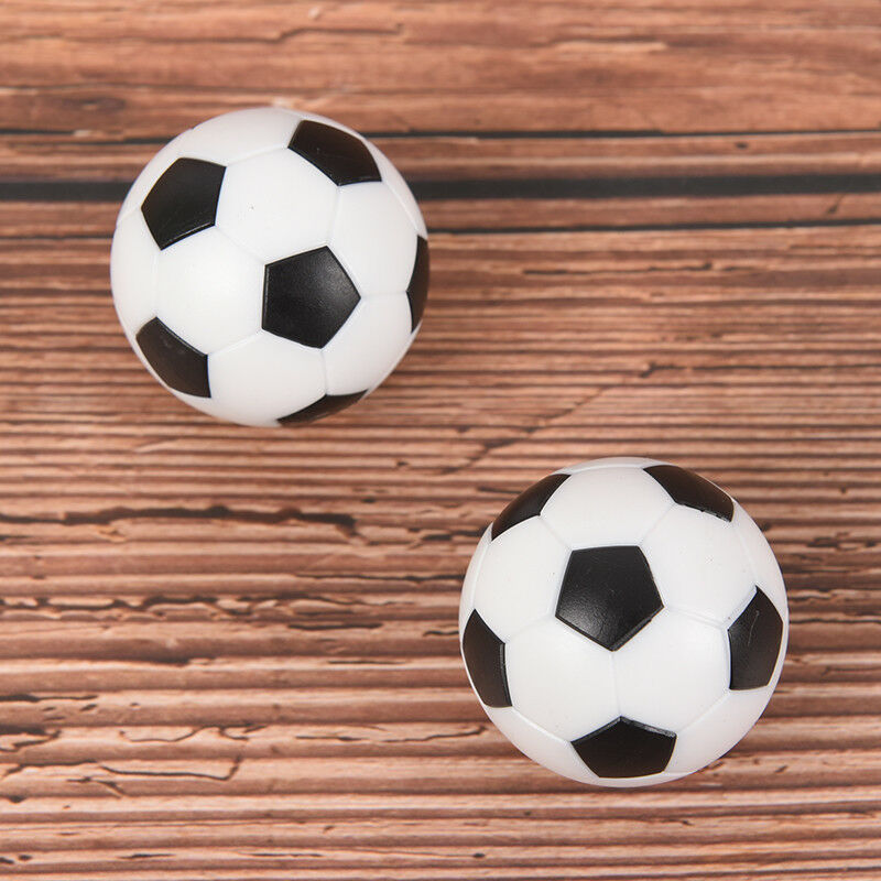 2 Pcs 32mm Foosball Table Football Plastic Soccer Ball Soccer ball Sport G.l8