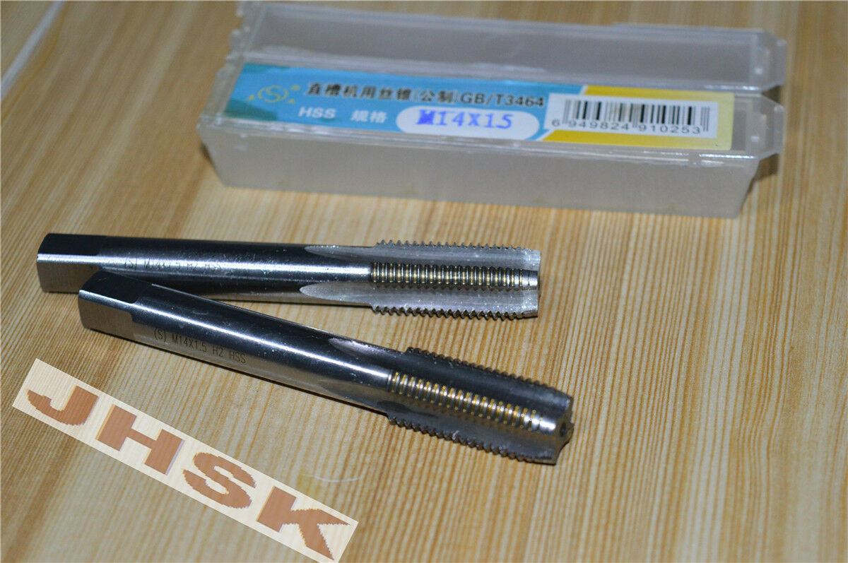 1pcs 14mm x 1.5 Metric HSS Right hand Tap M14 x 1.5 mm Pitch CNC
