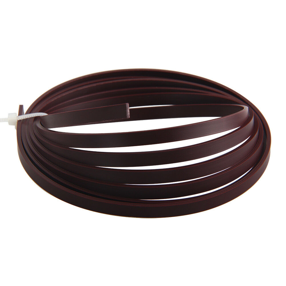 2 Pcs ABS Coffee Guitar Binding Purfling Strip Luthier Supply 1650 x 5 x 1.5mm