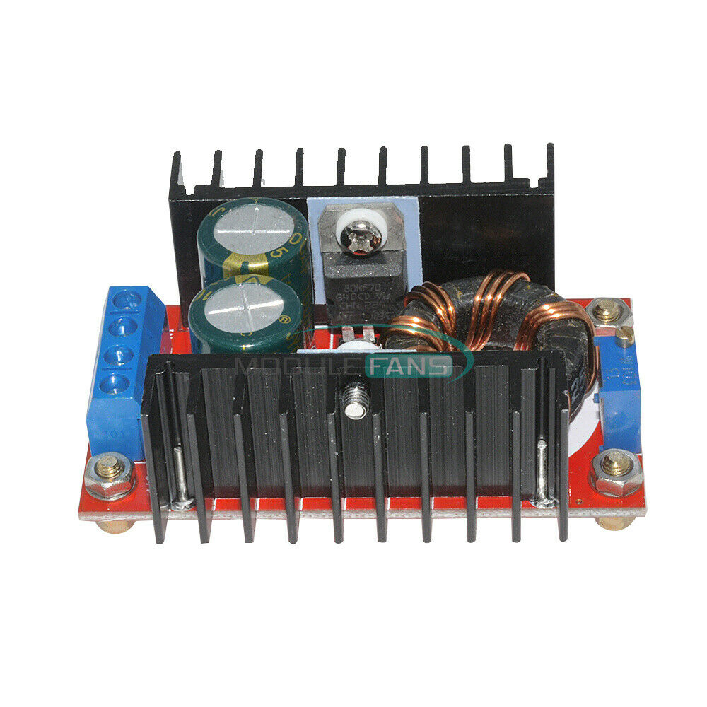 2PCS 10-32V To 12-35V 6A Step Up Charger Power Module 150W DC-DC Boost Converter