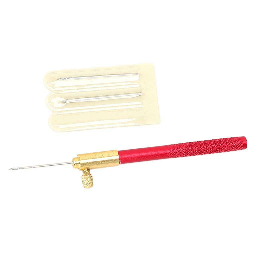 French Paris Embroidery Crochet Hook with 3 Needles For Beading Art Crafts