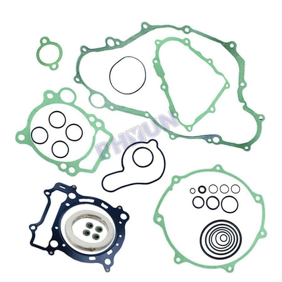 For Yamaha 04-09 12-13 YFZ450 Complete Cylinder Gaskets Kit Top & Bottom End Set