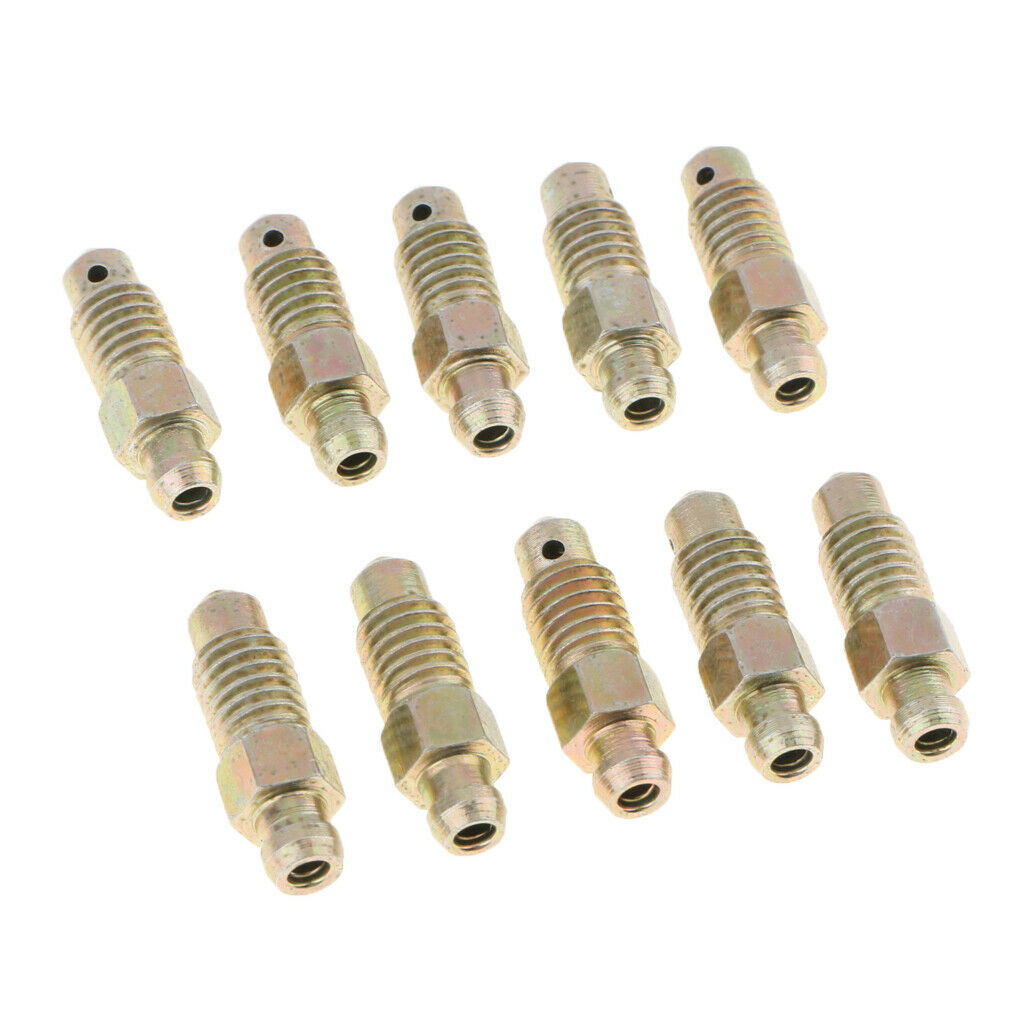 Stainless Steel Bleed Screws M8x1.0mm+M8x1.25mm Metric Front Brake Caliper