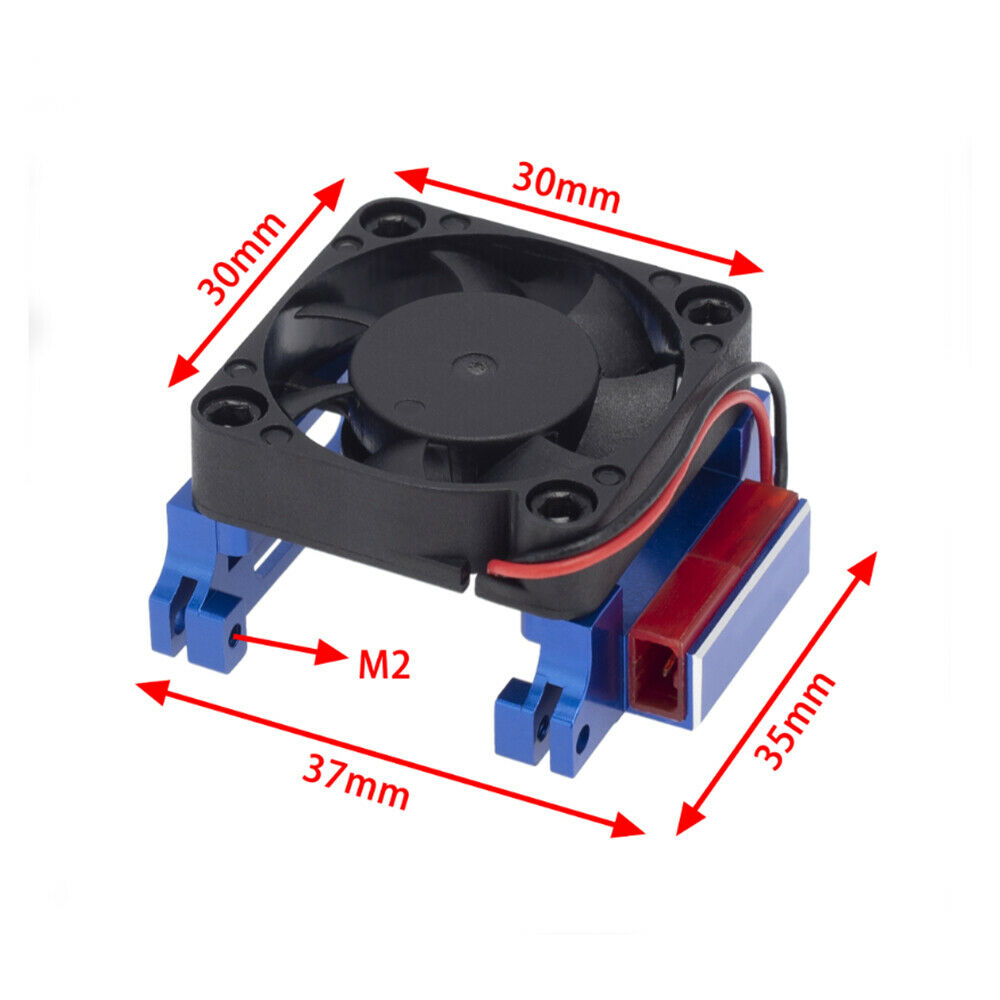 New High Velocity Cooling Fan For Traxxas Slash  Velineon Vxl-3S ESC  2WD 4WD