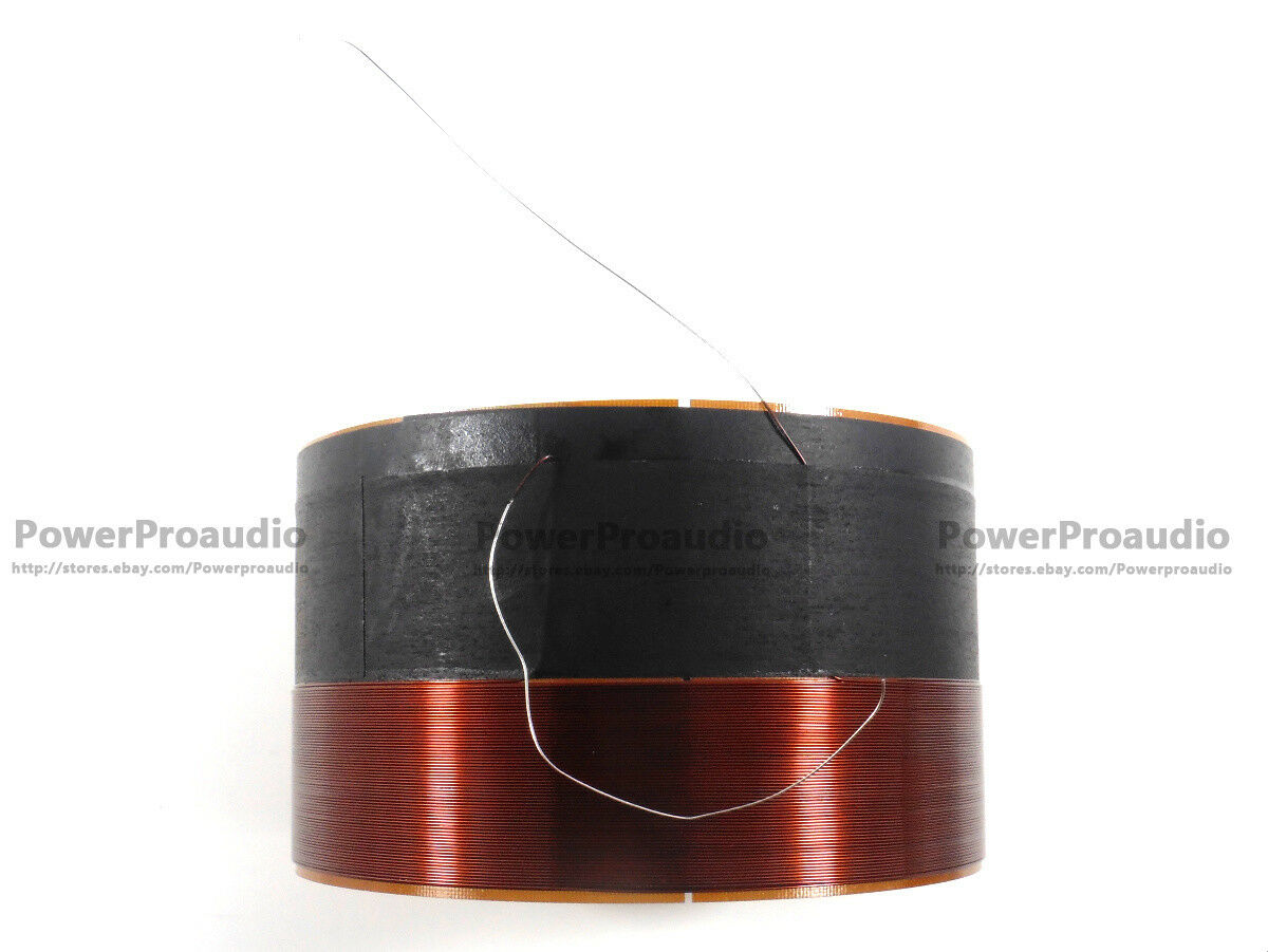 1pair 99.2mm Fiberglass skeleton Bass voice coil 2 Layer Round wire 8 ohm