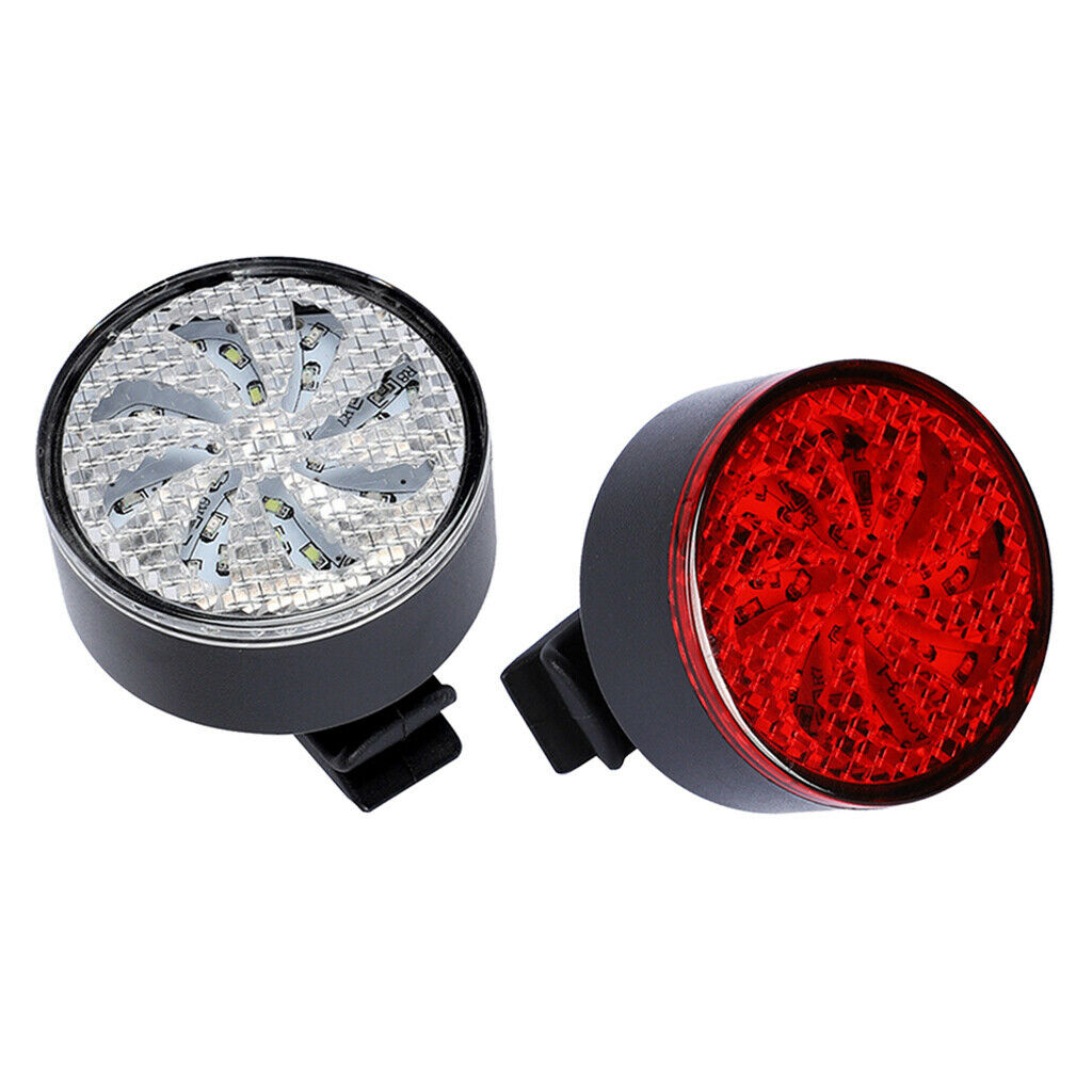 2 Pieces   Bright Bike Rear Light 40pcs COB 500mAh Easy to Install