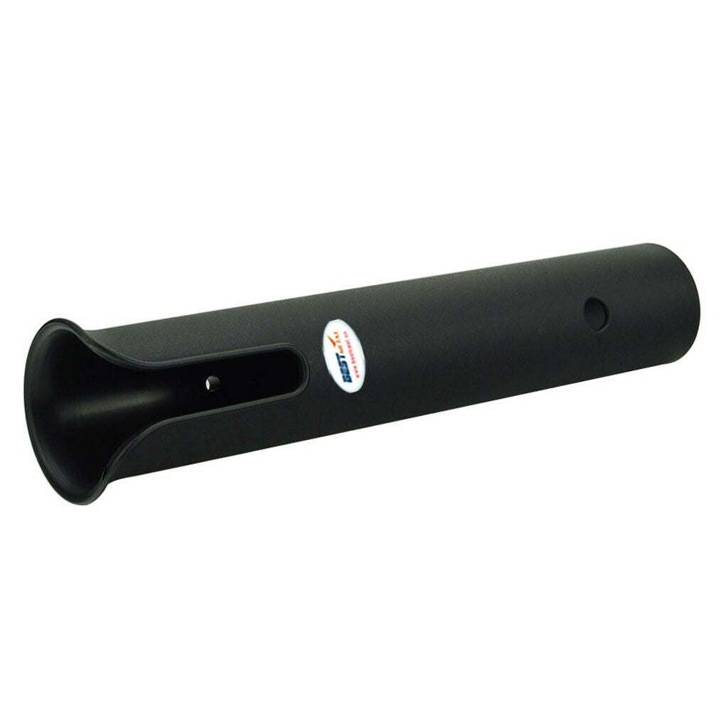 Black Boat Plastic Rod Holder 4 Tube Fishing Plastic Rod Holder Rack 4 Piece