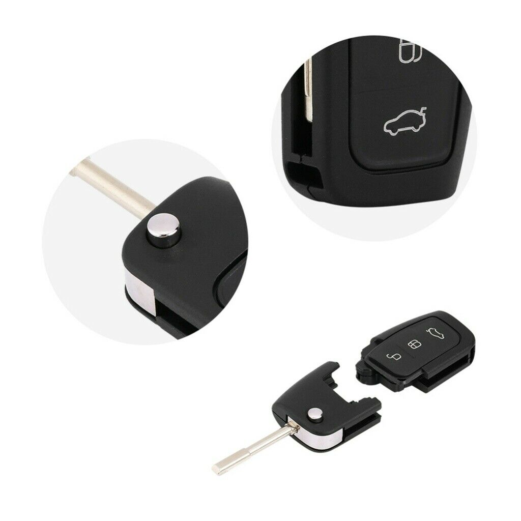 3 Button Remote Key Fob 433MHz with Chip 4D60 forMondeo C Max S NEW