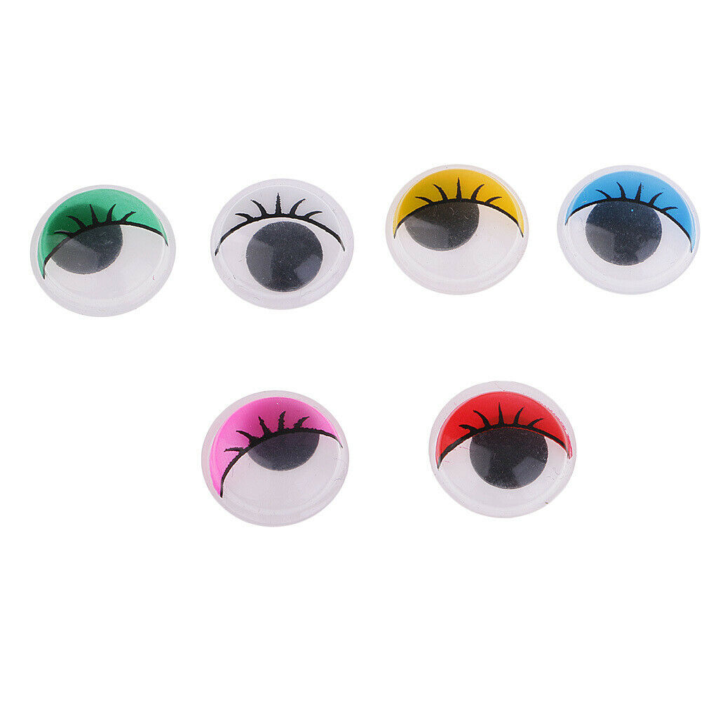 177 Pieces Teddy Eyes Safety Eyes Plastic Eyes Jewelry DIY Handicrafts