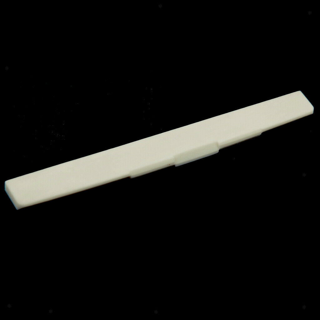 Portable Buffalo Bone Bridge Saddle for Classical Guitar Parts 80mm