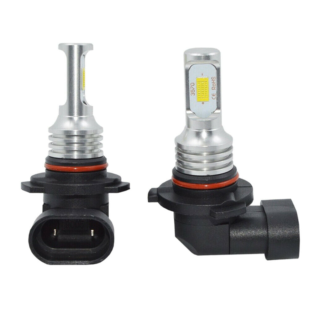 2 Pieces Mini 80W Vehicle Sides LED Foglight Bulbs Waterproof 9006-3570