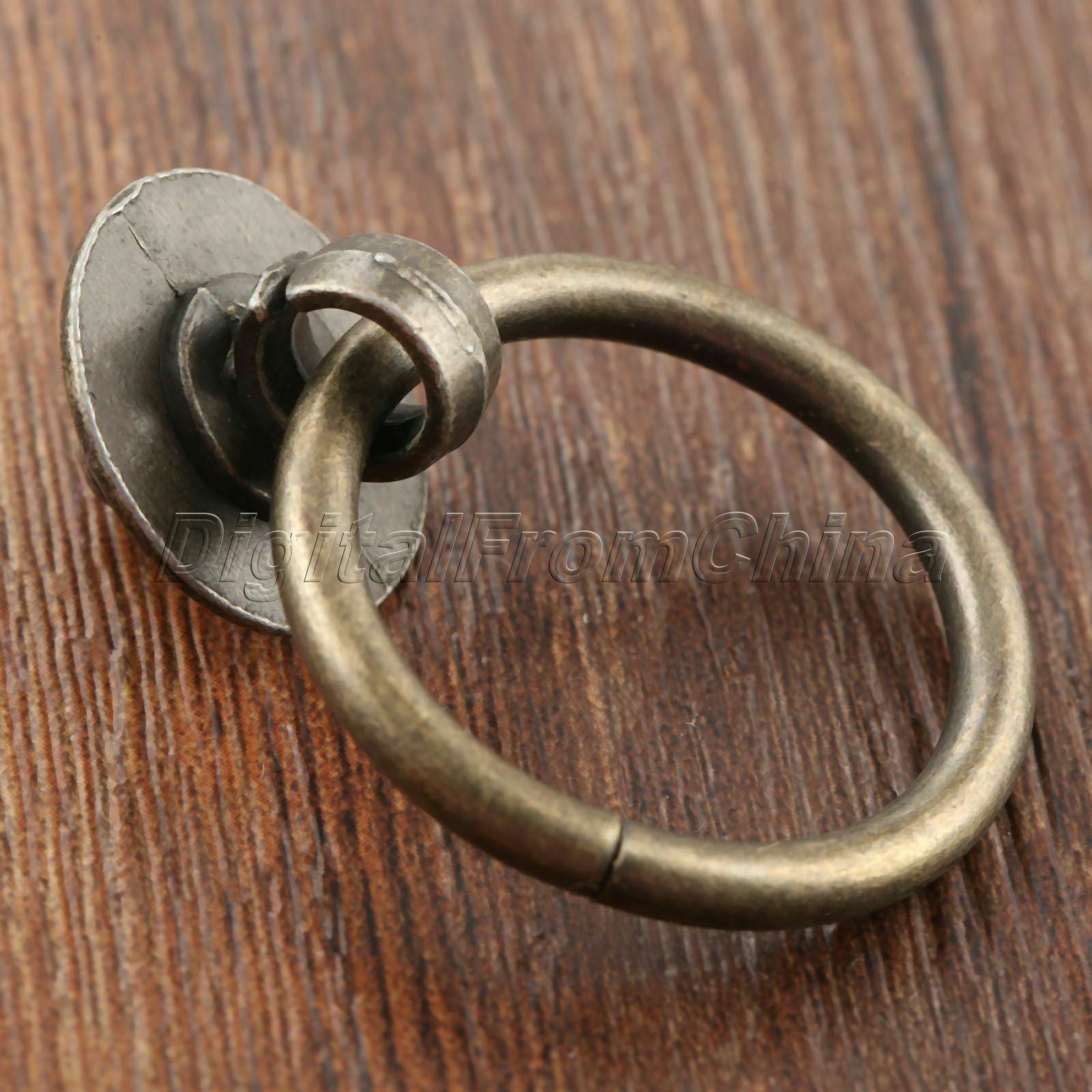 40*30mm Cupboard Drawer Pull Drop Ring Cabinet Knobs Furniture Door Pull Handles