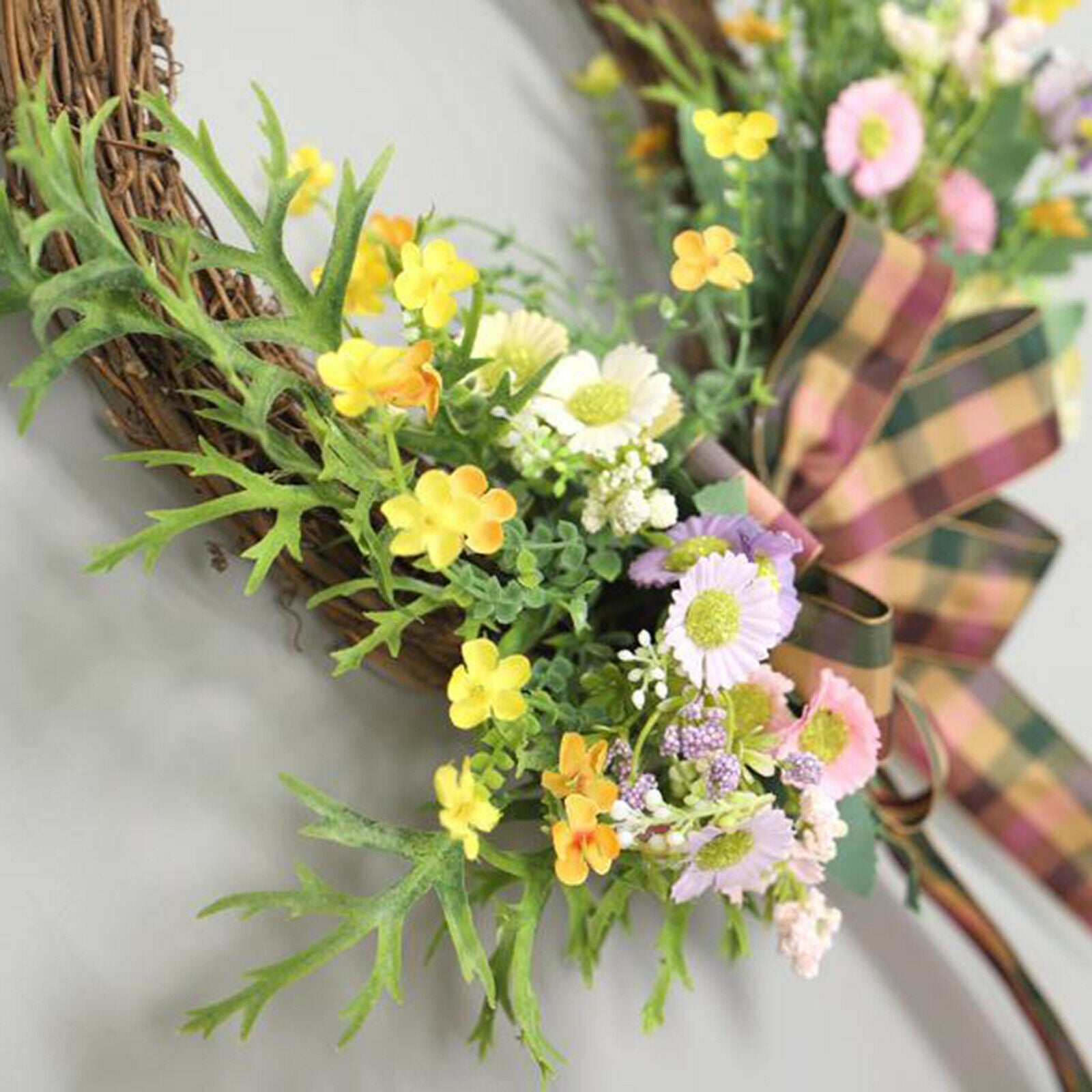 Nordic Wreath Outdoor Garland for Bedroom Wall Celebration Party Decor